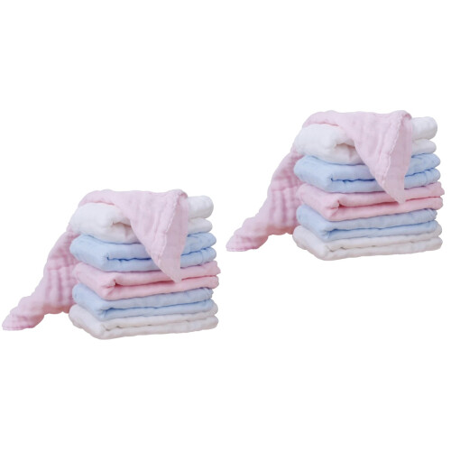12Pièces Lingettes En Coton Respirant Usage 2