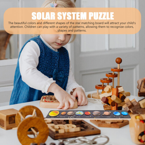 Ensemble De Jeu De Puzzle Éducatif Jouet De 2
