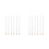 12 Pcs Sewing Fabric Pencils For Ceramic Glass Marking 6
