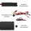 1Ensemble Dispositif Inverseur Aluminium Noir Compact Portable 6