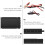 1Ensemble Dispositif Inverseur Aluminium Noir Compact Portable 7
