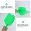 2Pièces Ice Cube Verte En Plastique, Usage Polyvalent 5