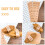 200 Pcs Bread Slice Wrapping Paper Packaging Material For Diy Bakery 5