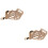 2Pièces Muselière Protection Marron Clair Confortable Anti-Bruit 6