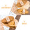 200 Pcs Bread Slice Wrapping Paper Packaging Material For Diy Bakery 4