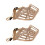 2Pièces Muselière Protection Marron Clair Confortable Anti-Bruit 5