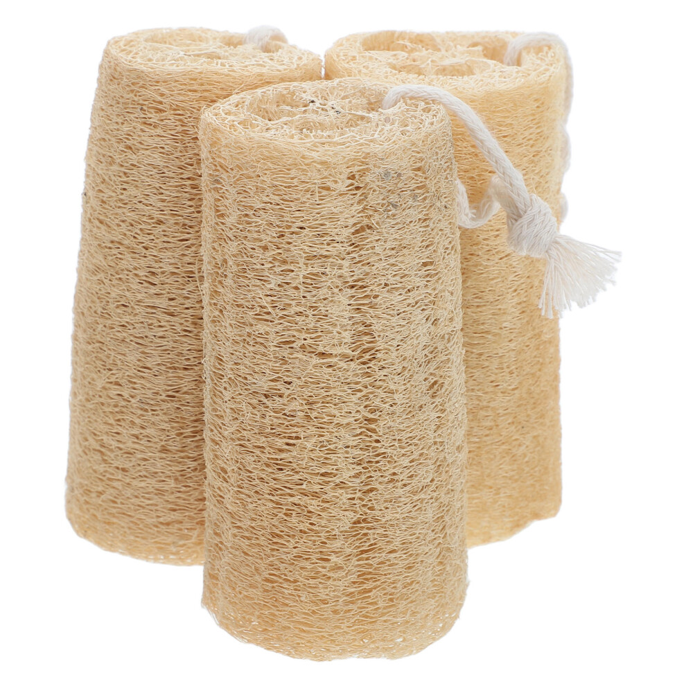 Solustre 9 Pcs Bathing Loofah Sponge Exfoliating Body Scrubber For Shower