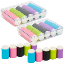30pcs Sponge Shadow Pen Replace Plastic Handle