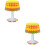 2Sets Child DIY Desk Lamp Kit Yellow Table Lamp Making Accessory Set 7