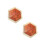 2Pcs Wooden Hexagonal Geometry Puzzle Building Blocks For Kids 6