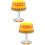 2Sets Child DIY Desk Lamp Kit Yellow Table Lamp Making Accessory Set 8
