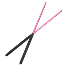 2Pièces Baguettes Batterie Aluminium Alloy Rose Confortables Fiables