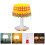 2Sets Child DIY Desk Lamp Kit Yellow Table Lamp Making Accessory Set 9