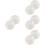 8Pcs Decorative Glass Candle Holders Transparent Tea Light Stand 4