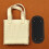4Pièces Base De Couture Sac Noir PU Pour Forme Protection DIY 10