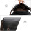 1Pièces Cartable PU Noir Résistant Voyage Et Usage 8