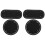 4Pièces Base De Couture Sac Noir PU Pour Forme Protection DIY 2