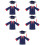 5Ensembles Robes De Graduation Assorties Chapeaux Élégants 9