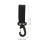 8Pcs Convenient Black Stroller Diaper Bag Hooks with 360 Degree Spin 3