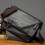 1Pièces Cartable PU Noir Résistant Voyage Et Usage 5