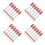 200 Pcs 1/8 Inch Shank Abrasive Grinding Bits For Rotary Tools 6