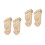 4Pièces Décor Bois Beige Colonne Romane Style Authentique 10