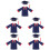 5Ensembles Robes De Graduation Assorties Chapeaux Élégants 8