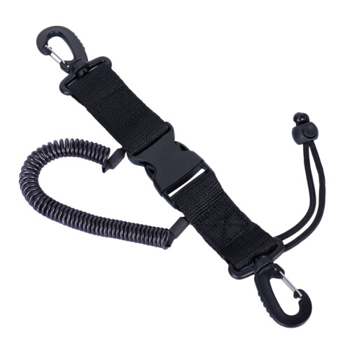 2Pcs High Strength Elastic Rope For Underwater Camera Black