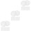 60Pcs Durable Plastic Socket Outlet Covers Transparent Baby Proof Lids 5