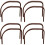 8 Pcs Replaceable Wooden Teapot Grip Portable Handle Kettle Supply 7
