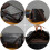 1Pièces Cartable PU Noir Résistant Voyage Et Usage 6
