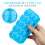 5Pcs Silicone Cookie Mold Mini Skull Biscuit Mould Set 6
