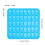 5Pcs Silicone Cookie Mold Mini Skull Biscuit Mould Set 2