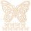 20Pièces Découpes Bois Beige Durable Pour Décorations Loisirs DIY 1