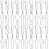20 Pcs Sewing Hooks And Eyes Closure For Bra Cape Stole 4