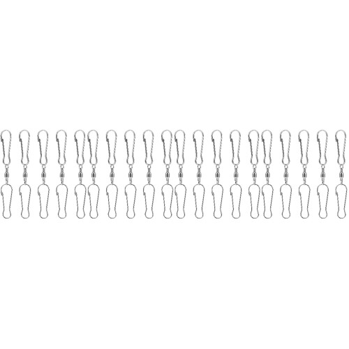 20 Pcs Sewing Hooks And Eyes Closure For Bra Cape Stole 2
