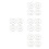 16Pcs Silver Alloy Spiral Cable Knitting Needles for Handmade Sweaters 3