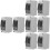 8pcs Circuit Protection Box Electrical Distribution Box For Power Distribution And Electrical Connection 8