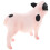 2Pcs Realistic Plastic Simulated Pig Model Animal Figure 1