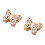 20Pièces Découpes Bois Beige Durable Pour Décorations Loisirs DIY 7