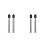 4Pcs DIY Mini Traffic Light Decor for Model Train and Sand Table 4
