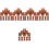 100 Pcs Miniature Brick Simulation Clay Models For Kids Landscaping 4