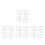 16Pcs Silver Alloy Spiral Cable Knitting Needles for Handmade Sweaters 6