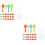 2 Sets Sight Word Game English Cognition Educational Toy 5