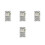 4 Sets Simulation Grass Tufts For Miniature Landscape Modeling 5