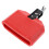 3Pcs Professional Red Cowbell for Drum Kit Durable Percussion Part 1