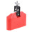 3Pcs Professional Red Cowbell for Drum Kit Durable Percussion Part 7