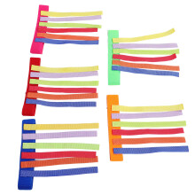 15 Pcs Stretchable Tail Game Belt Kids Outdoor Toy For Coordination