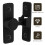 Adhesive Barn Gate Door Angle Door Latch Flips Safety Latch 9