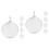 10 Pcs Metal Hanging Shooting Targets For Training Practice 6
